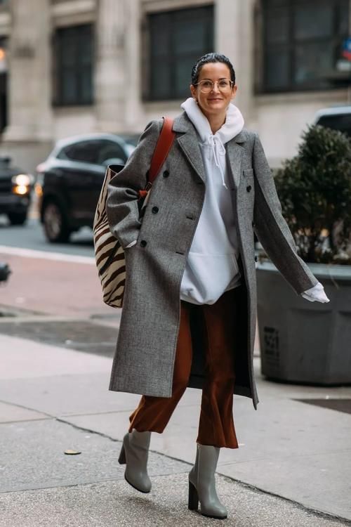  春天@春天不知道穿啥 这里有20种卫衣的搭配