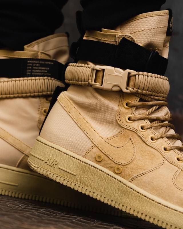 人气小麦色回归！SF-AF1 全新配色实物上脚图赏