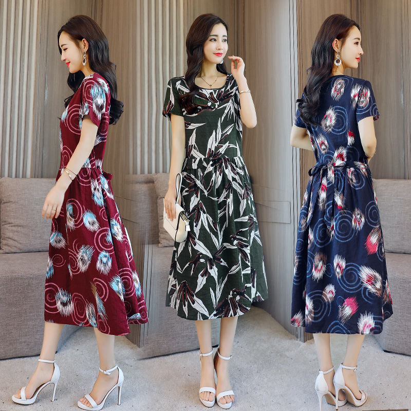 以后打死都不穿短裤了，要穿就穿这样的连衣裙，超显气质