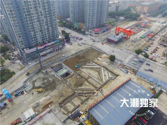 杭海城铁又有新进展 多个市区站点已经结顶！