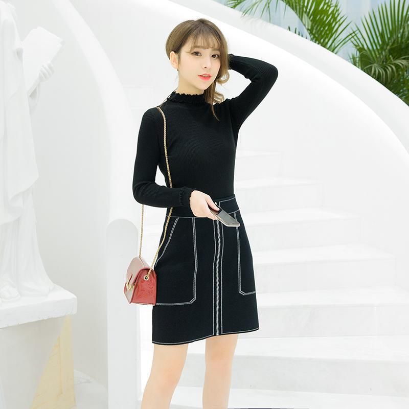 秋天少穿T恤，学下面的女人，时髦套装+单鞋，女人味爆棚得不行