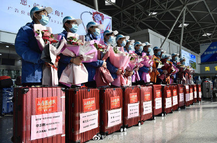  共战@18天连派9批医疗队！关键时刻，“山湖”与共战“疫”到底