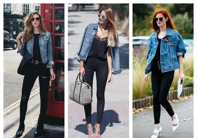 「搭配算」大衣早该收起来了,今年时髦精都在穿“牛仔外套”,轻松美到犯规