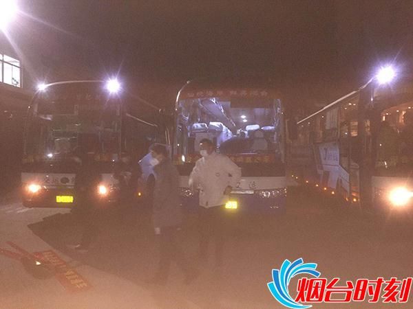  「外地」六车齐发！烟台第二批外地员工返岗直通车前往11地市接