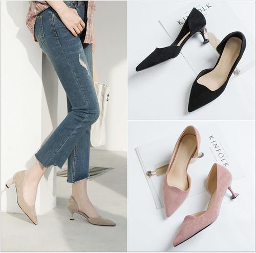 最近特别流行的时尚风,美女怎么能缺少如此美丽的高跟鞋