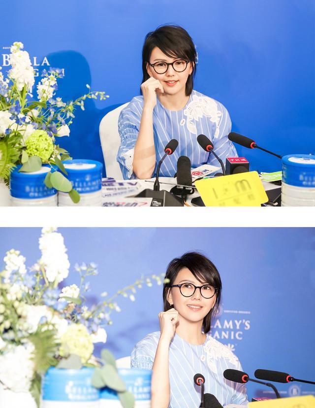  [条纹]辣妈孙燕姿穿条纹连衣裙大玩减龄，41岁走小清新路线完全没问题