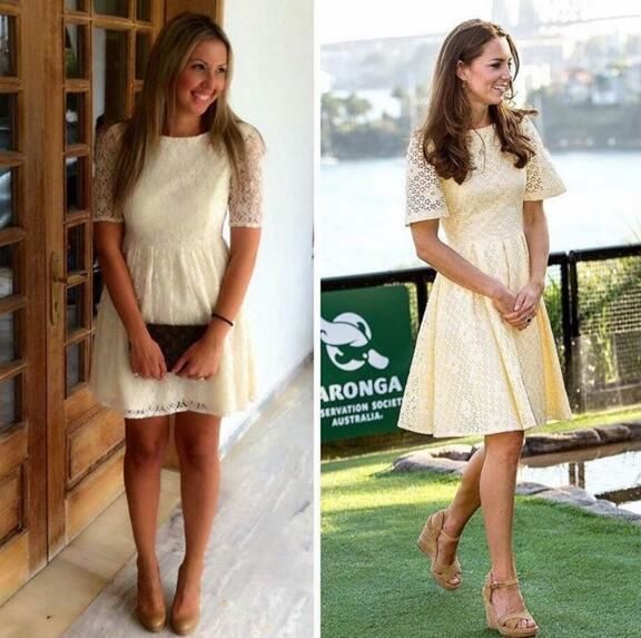 凯特王妃被粉丝模仿，各种同款服饰“就是秀”！图5的粉丝亮了