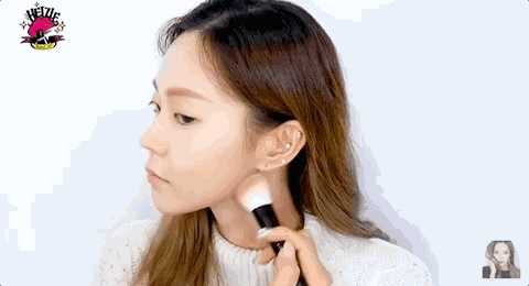 脸大女生这样化超显脸小!倪妮都照做了~