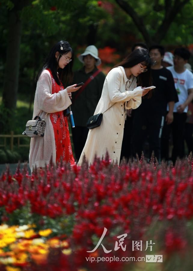 江苏扬州:瘦西湖迎来“五一”旅游高峰