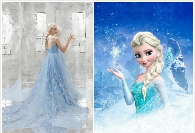 婚纱:冰雪奇缘出婚纱了,看到艾莎同款,我昏了,哪个妹子不想要呢