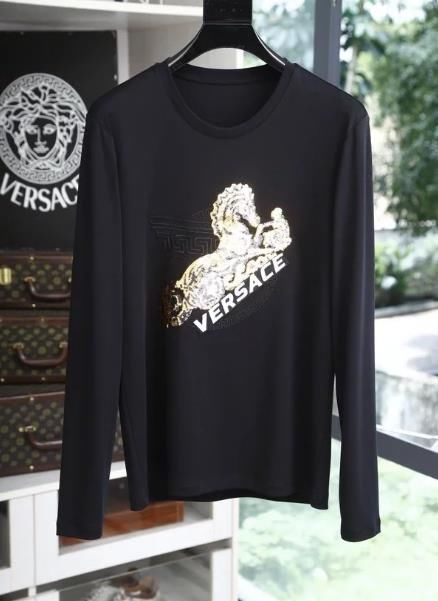 范思哲、香奈儿长袖T恤，简约不失时尚，单穿或打底都会很出彩!