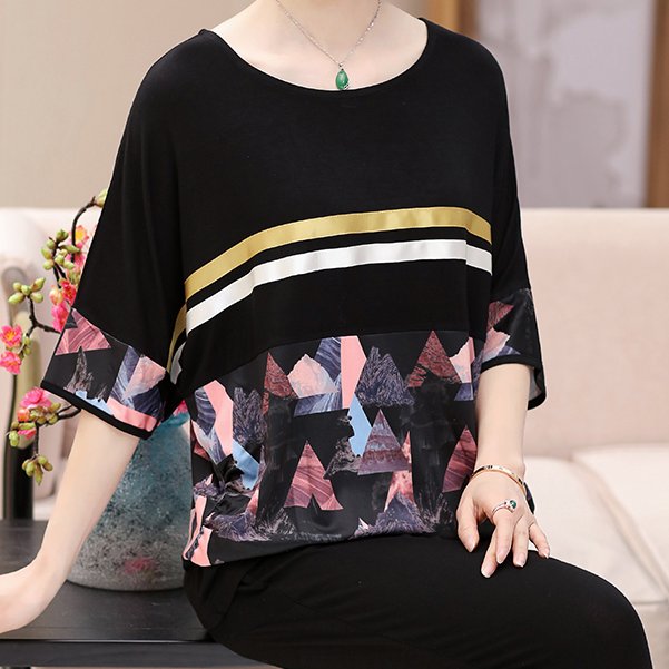 告别外套，多穿这样的妈妈套装，省时还省心