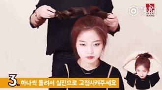 ⊙ 清爽又好看！倪妮娜扎刘亦菲夏天都在梳这个发型！