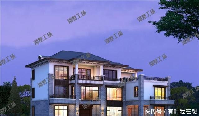 16套农村自建房别墅图纸，中式别墅雅致，2019建房就要百里挑一