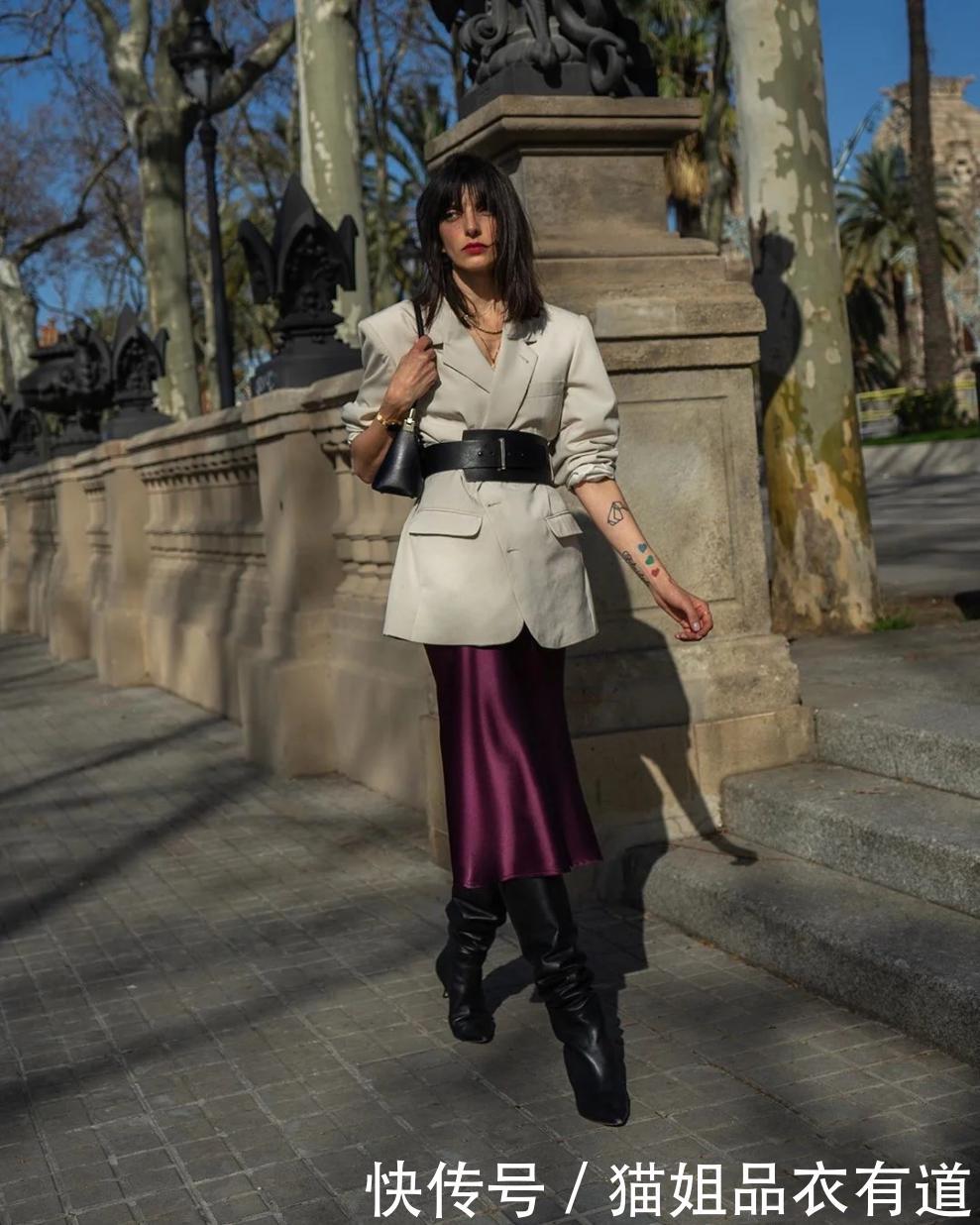 #还要#西装这样穿才对,和腰带搭配火辣又潮流,错过可还要再等一年