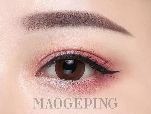  『眼妆』豆沙色眼妆这样画，也太好看了吧