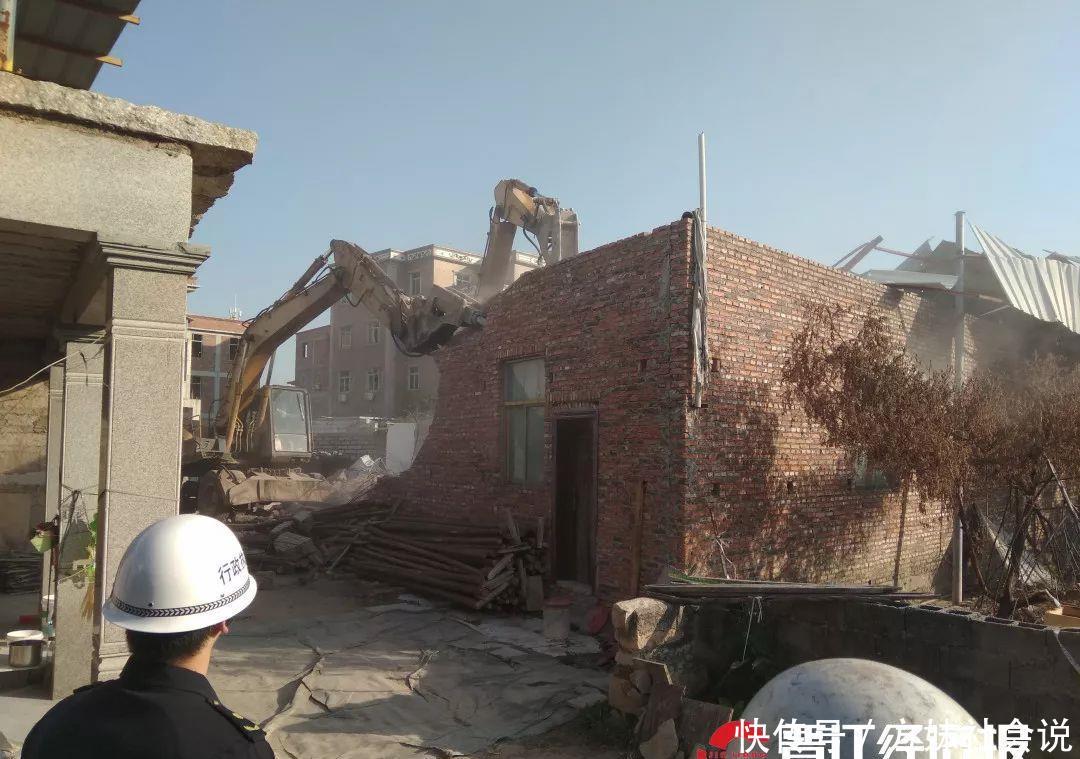 昂贵的代价!昨日晋江这4栋违建被夷为平地