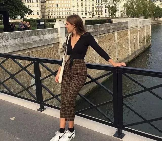 九分裤给我剪了一刀之后，发现搭配什么都巨好看！