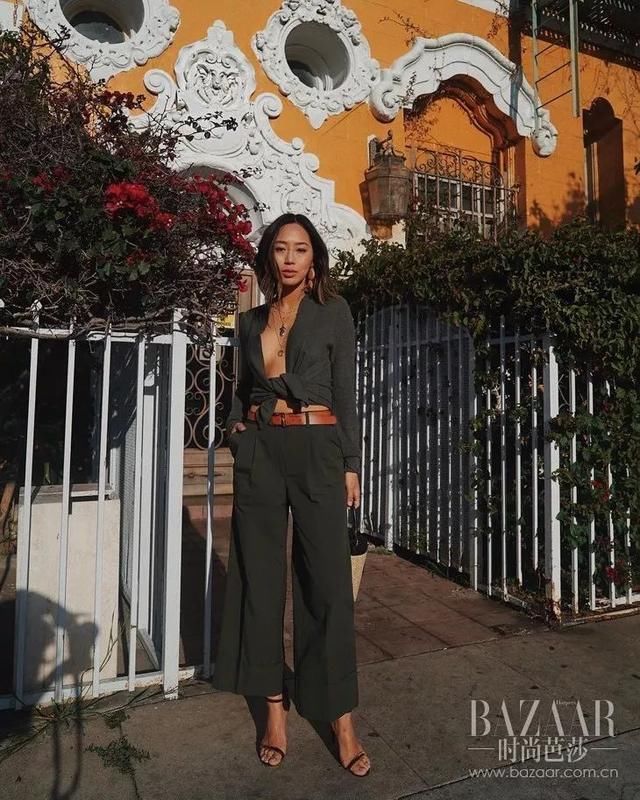 同样是阔腿裤，怎么你穿就显矮又显胖？