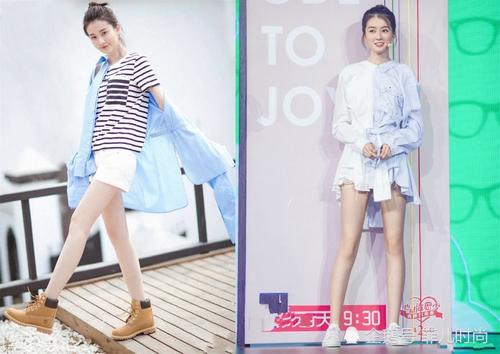 乔欣现身街头，当她弯腰的瞬间我呆了，网友：能把衬衫塞一下吗？