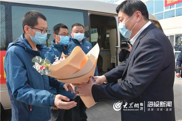  『郯城县第』山河无恙，幸得有你！郯城三位驰援湖北医护人员平安凯旋