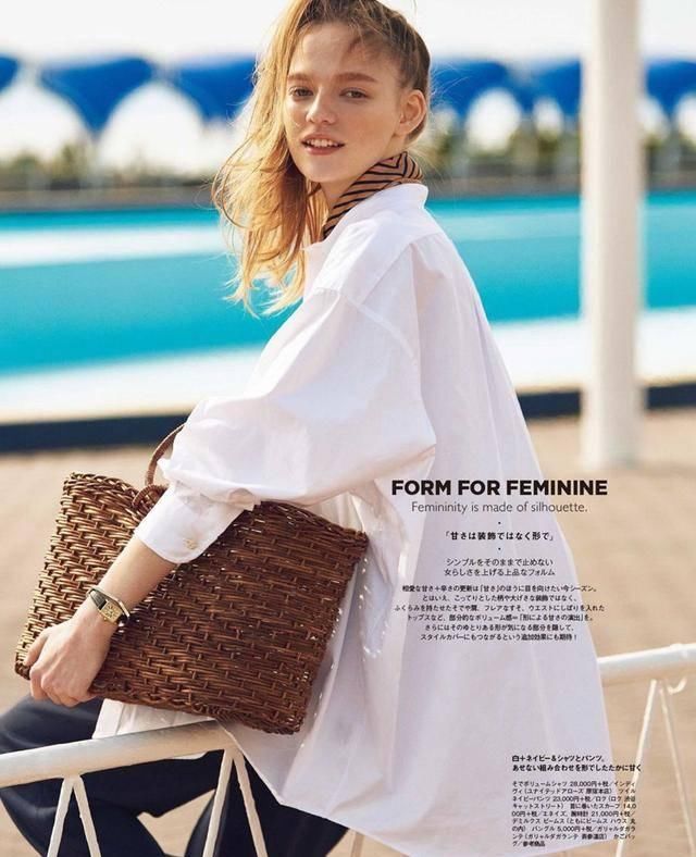  「条纹衫」春季配饰，比项链更好戴的，是妈妈的丝巾呀