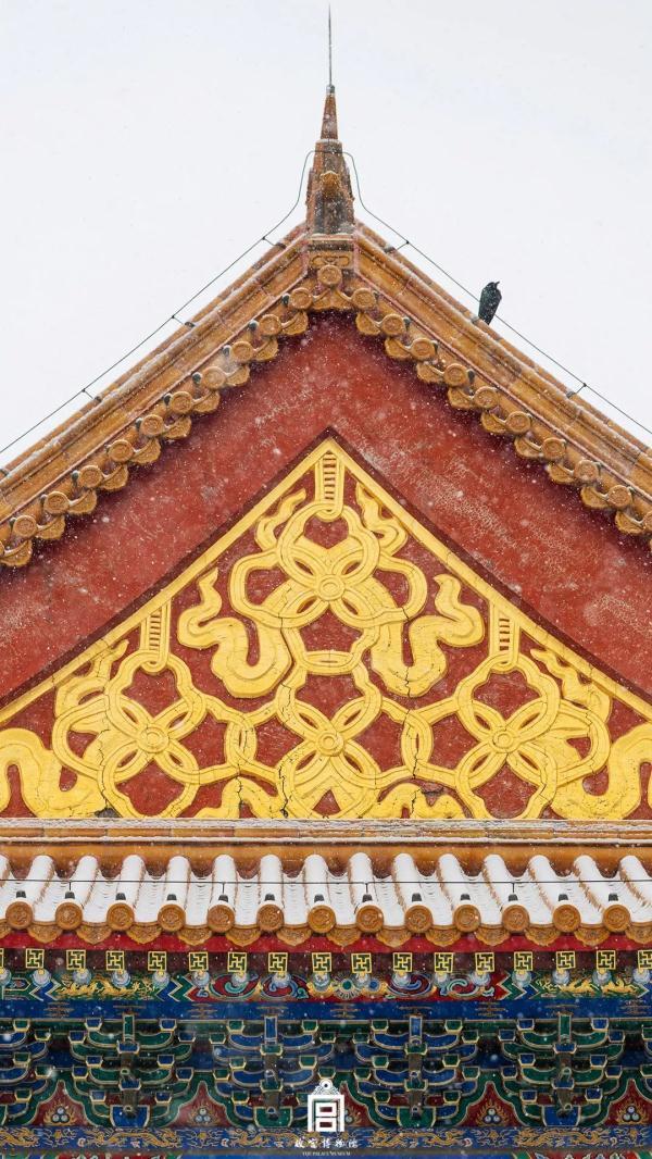 这就是雪中的故宫！