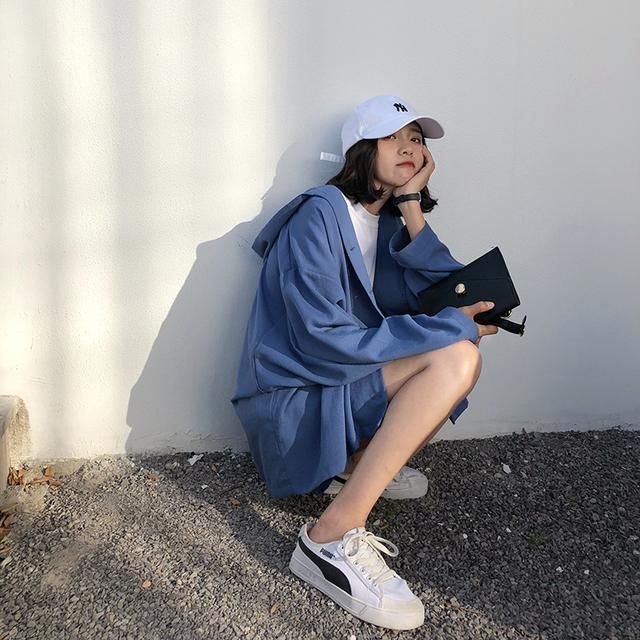 短裤套装来袭，分分钟穿出大长腿