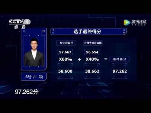 主持人大赛两场最高分