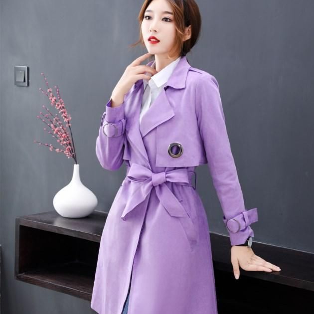 十件皮草,也不及这一件风衣显气质,适合7080女人穿,美翻天