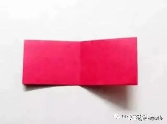 『蓝色』简单的折个三角,组合成百变造型