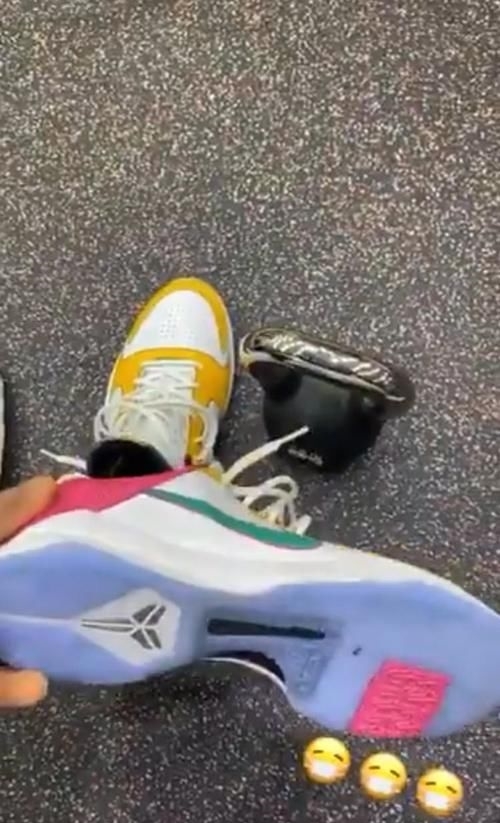  塔克@鞋王塔克又晒狠鞋！这次是前所未见的 Nike Kobe 5