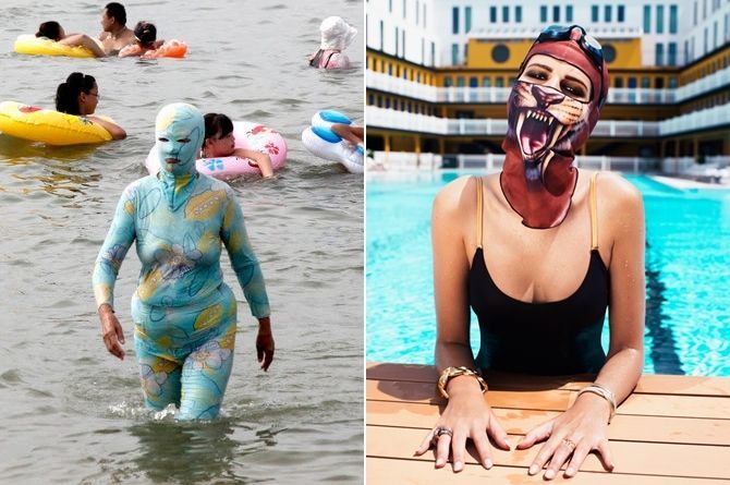 奇葩泳衣，当她们穿上后，你觉得怎么样？