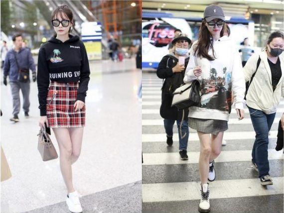 当86斤的唐嫣遇上105斤的沈梦辰，网友:看完瞬间不想减肥！