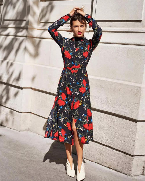 早秋裙子这么穿最时髦！！！