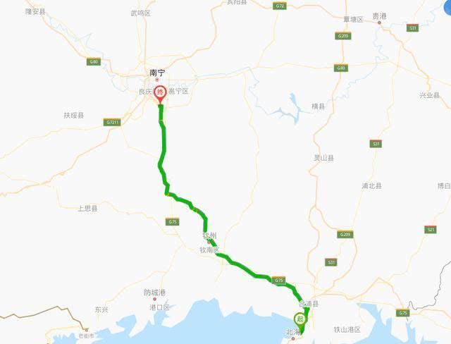 『高等级公路』南北二级公路,广西曾经第一条投资最多、规模最大的高等级公路