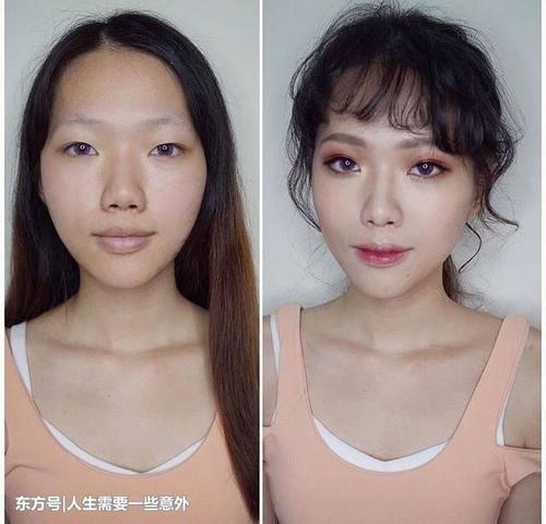 化妆真的算是一门邪术了,丑女到女神只差一套化妆品之间的距离了