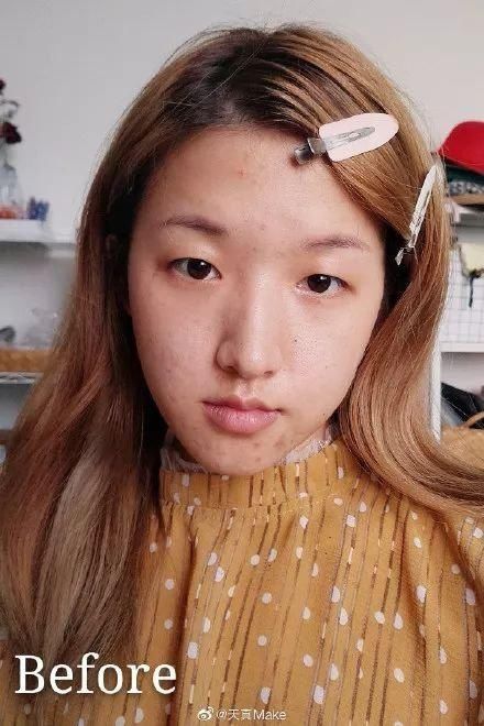  『女生』女生化妆后的迷之自信？简直不敢相信自己的眼睛，这就是整容吧！