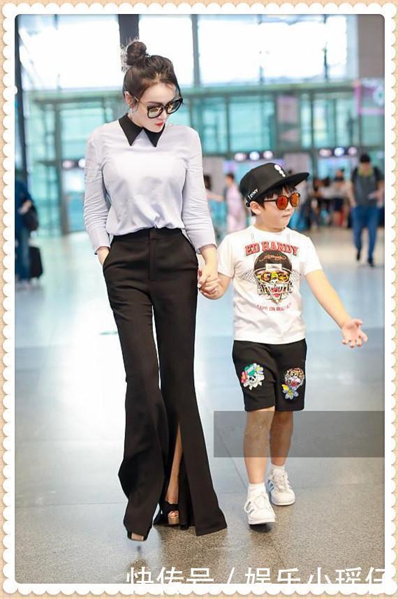 冉莹颖不得了！一条高腰裤胸下全是腿，网友：这身材看了流鼻血！