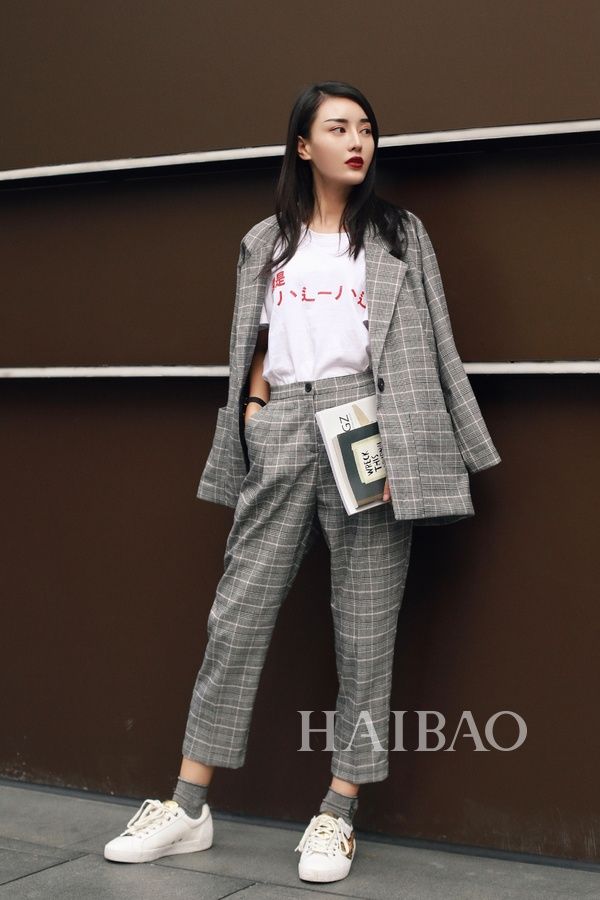 时尚博主任子墨的街拍合集:自然百变 不随波逐流 成就真我!