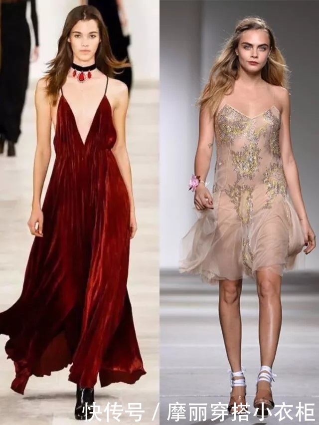 夏季想体验清爽舒适感，吊带连衣裙来助攻，演绎风情万种