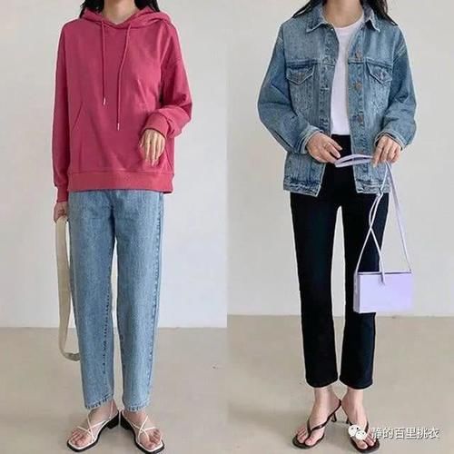 #直筒牛仔#春天穿出简约大方,必备百搭3款单品,让你呈现女人最美的一面