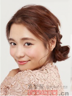 盘发发夹图片赏析 精致发饰更是是女生心头好