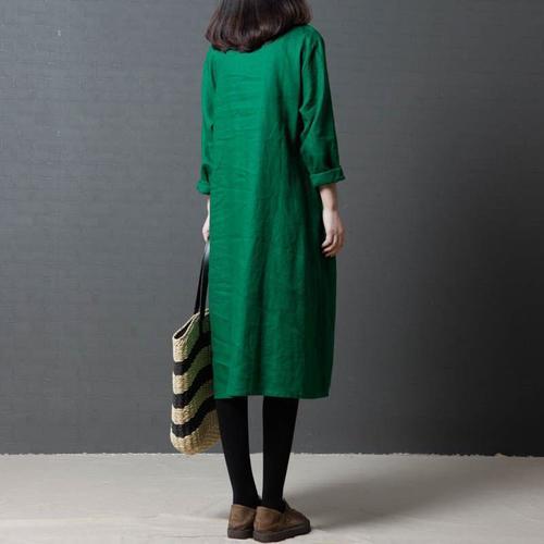 谁说棉麻越素越好看，瞧瞧下面这些棉麻装，洋气减龄又高雅，美爆