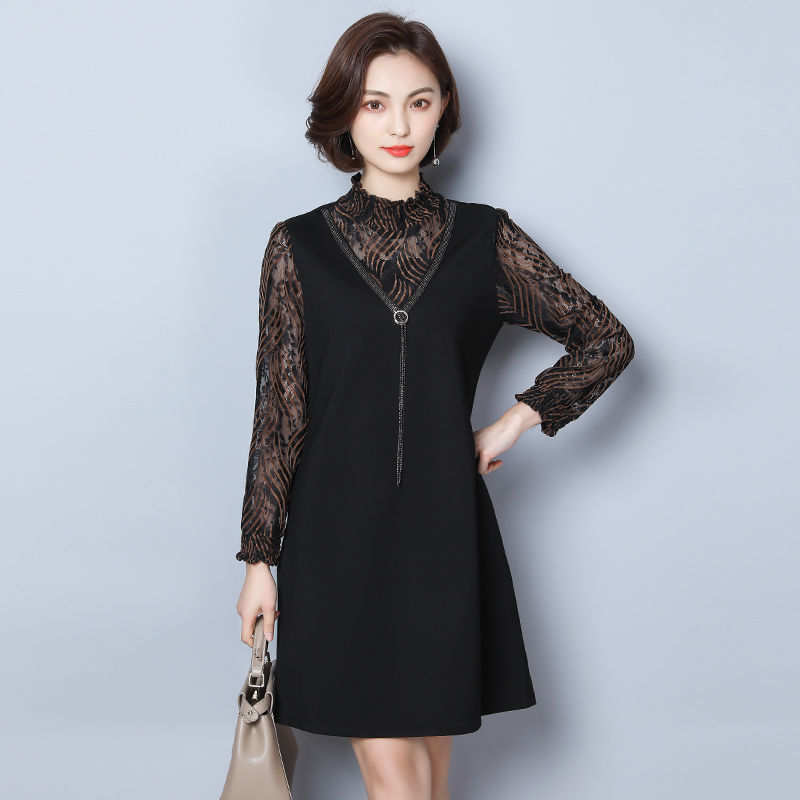 中秋回娘家，老婆穿这样的，5XL遮肉装+平底鞋，显瘦到没朋友