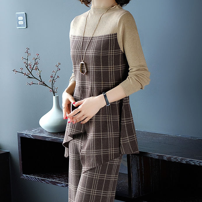 微胖有小肚子的我，出门从不穿裙!只穿显瘦欧货套装，时髦到炸