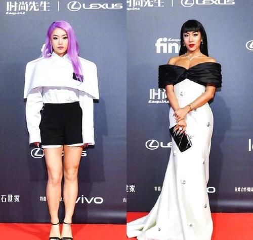 时尚先生盛典红毯上