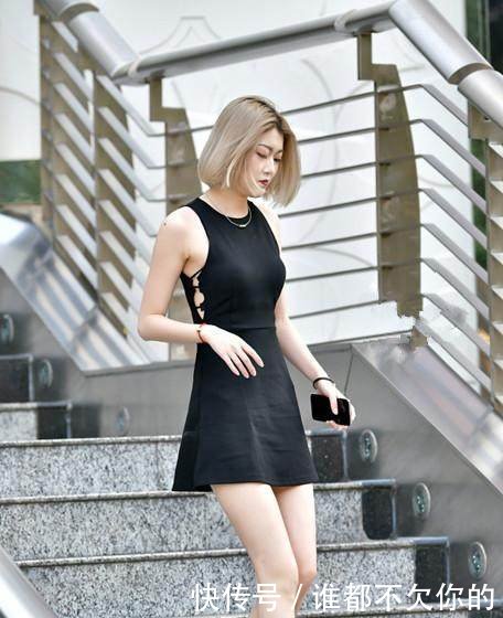 街拍热辣美女爱穿蕾丝装，好身材让人移不开眼睛！