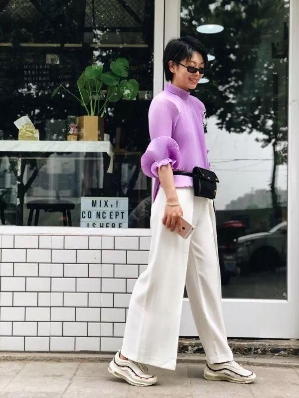 可儿胖了还敢这么穿,没有景甜这腿不敢揽这鞋!