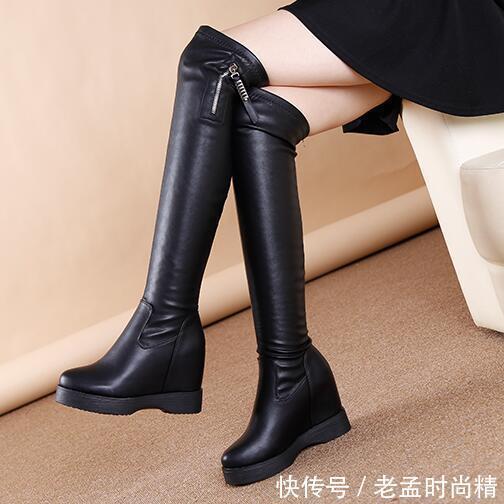 【小时候】小时候总羡慕别人穿长筒靴,现在自己穿起来非常满足,好有女人味
